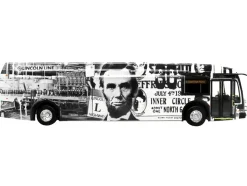 Proterra ZX5 Battery-Electric Transit Bus #9 Downtown Reno Lincoln Line Nevada The Bus & Motorcoach Collection 1/87 HO Diecast Model Iconic Replicas 87-0295