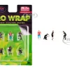 Pro Wrap 6 piece Diecast Figure Set (6 Figures) Limited Edition for 1/64 Scale Models by American Diorama