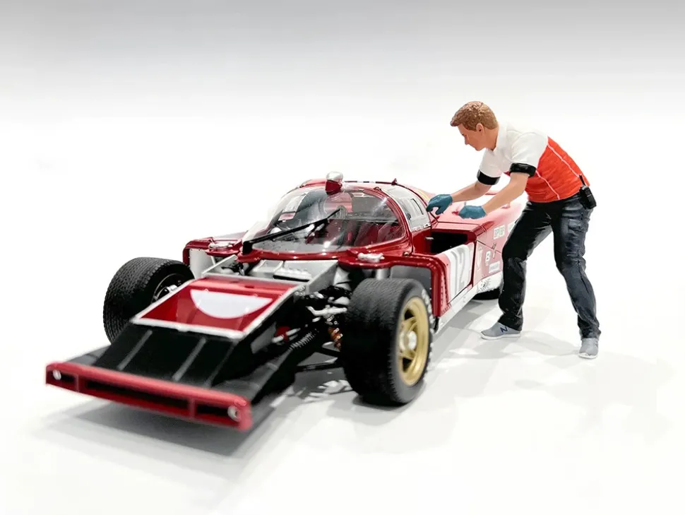 Race Crew Figure #6 for 1/24 Scale Models by American Diorama