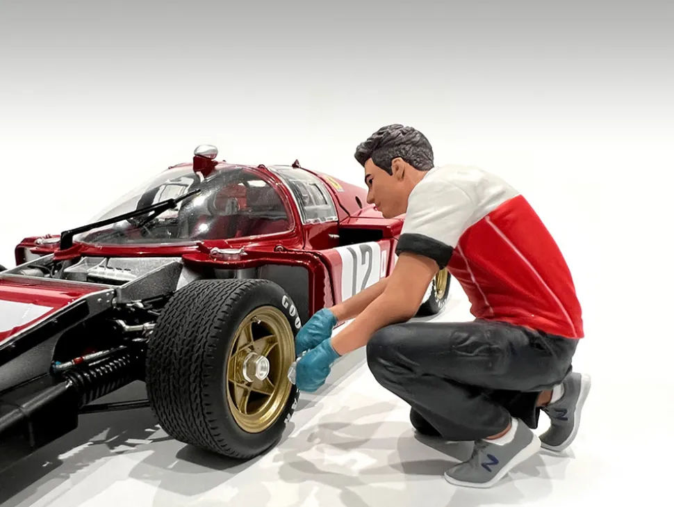 Race Crew Figure #5 for 1/24 Scale Models by American Diorama