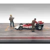 Race Day Two Diecast Figures Set 4 1/43 Scale Models American Diorama 38362