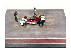 Race Day Two Diecast Figures Set 3 1/43 Scale Models American Diorama 38361