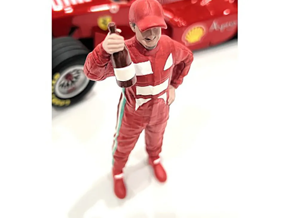 Racing Legends 2000's Figures A and B Set of 2 for 1/18 Scale Models American Diorama 76357-76358
