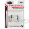 Racing Legends 50's Set 2 Diecast Figures 1/43 Scale Models American Diorama 76447