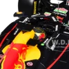 Red Bull Racing RB19 #1 Max Verstappen "Oracle" Winner Formula One F1 Championship "Drivers' Champion" (2023) with Display Case 1/24 Diecast Model Car by Bburago
