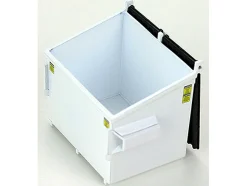 Refuse Trash Bin White 1/34 Diecast Model First Gear 90-0581