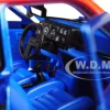 Renault 5 Turbo Metallic Blue Red Accents 1/24 Diecast Model Car Bburago 21088