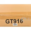 2023 Rimac Nevera Black with Green Stripes 1/18 Model Car by GT Spirit