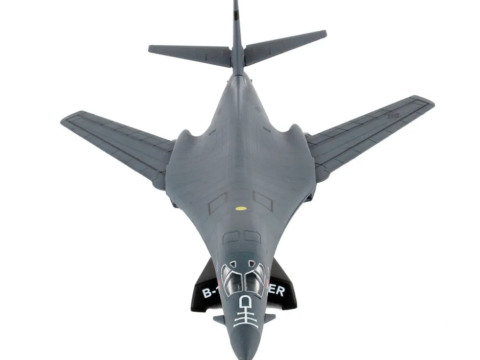 Rockwell International B 1B Lancer Bomber Aircraft Boss Hawg United States Air Force 1/221 Diecast Model Airplane Postage Stamp PS5404-2