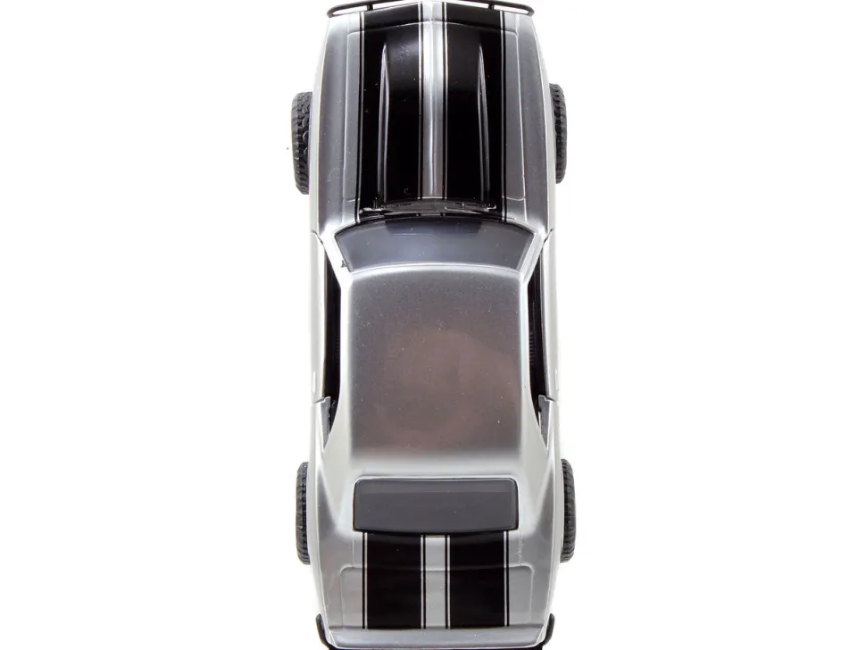 Roman's Chevrolet Camaro Z/28 Silver Black Stripes Fast & Furious 7 2015 Movie 1/32 Diecast Model Car Jada 97186
