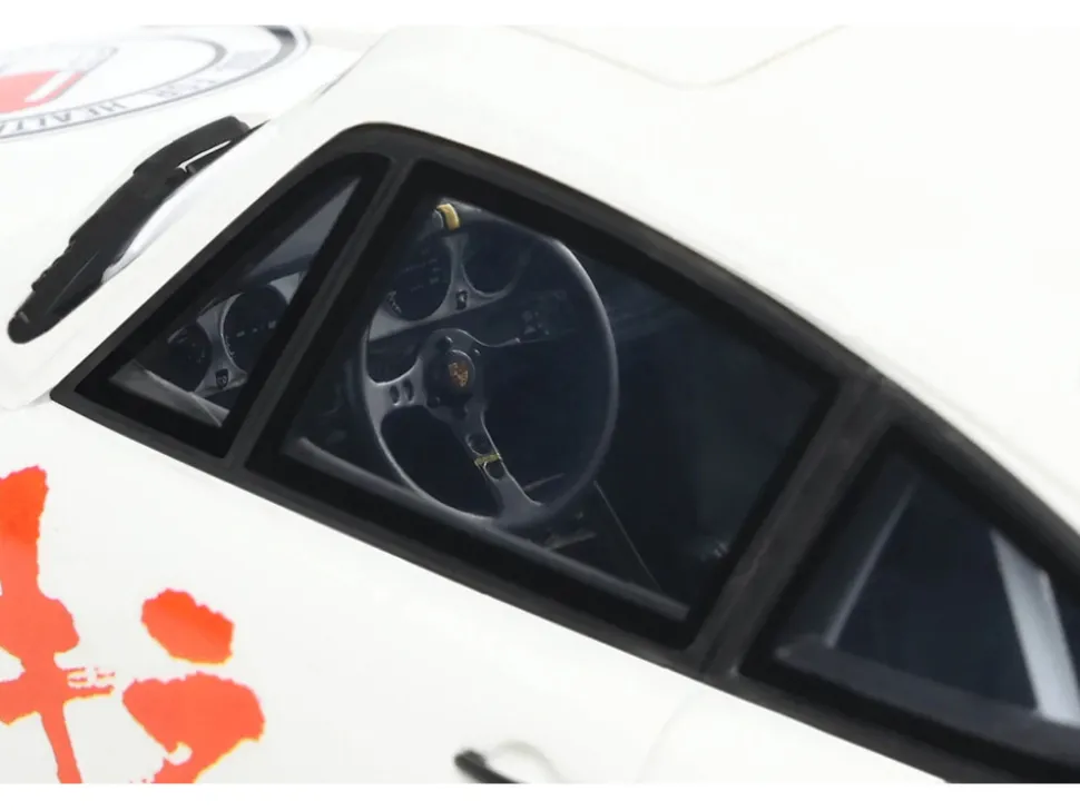 2024 RWB Akira White with Graphics "Akira" (1988) Movie 1/18 Model Car by GT Spirit