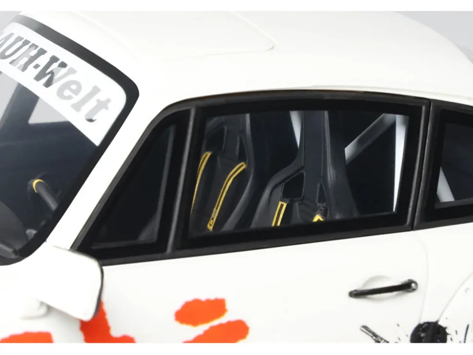 2024 RWB Akira White with Graphics "Akira" (1988) Movie 1/18 Model Car by GT Spirit