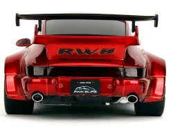 RWB Body Kit Red Metallic with Black Stripes 