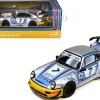 RWB 964 #7 "Ichiban Boshi - Martini Racing" Silver Metallic with Stripes 1/64 Diecast Model Car by Model Model