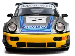 RWB 964 #7 "Ichiban Boshi - Martini Racing" Silver Metallic with Stripes 1/64 Diecast Model Car by Model Model