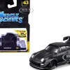 RWB 993 911 Matt Black 1/64 Diecast Model Car by Muscle Machines