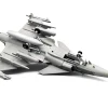 Saab JAS 39E Gripen Fighter Aircraft "Brazilian Air Force" 1/72 Diecast Model Airplane by Aviation 72
