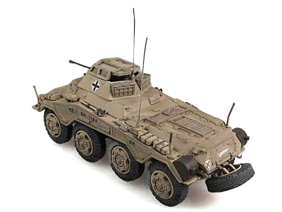 Sd.Kfz. 234/1 Armored Vehicle "6th Panzer Division, Czechoslovakia" (1945) German Army 1/72 Diecast Model by Panzerstahl