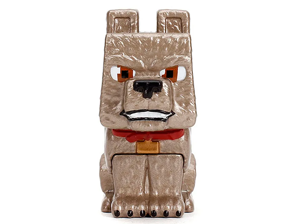 Set of 4 Diecast Figures "A Minecraft Movie" (2025) Movie "Metalfigs" Series Diecast Models by Jada