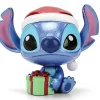Set of 4 Diecast Figures "Disney's Stitch Christmas Edition" "Metalfigs" Series by Jada