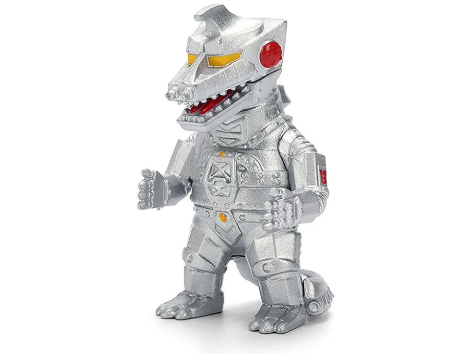 Set of 4 Diecast Figures "Godzilla" Franchise "Metalfigs" Series by Jada