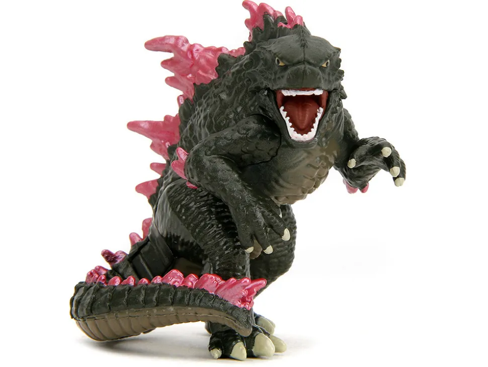 Set of 4 Diecast Figures Godzilla x Kong The New Empire 2024 Movie Metalfigs Series Diecast Models Jada 34989