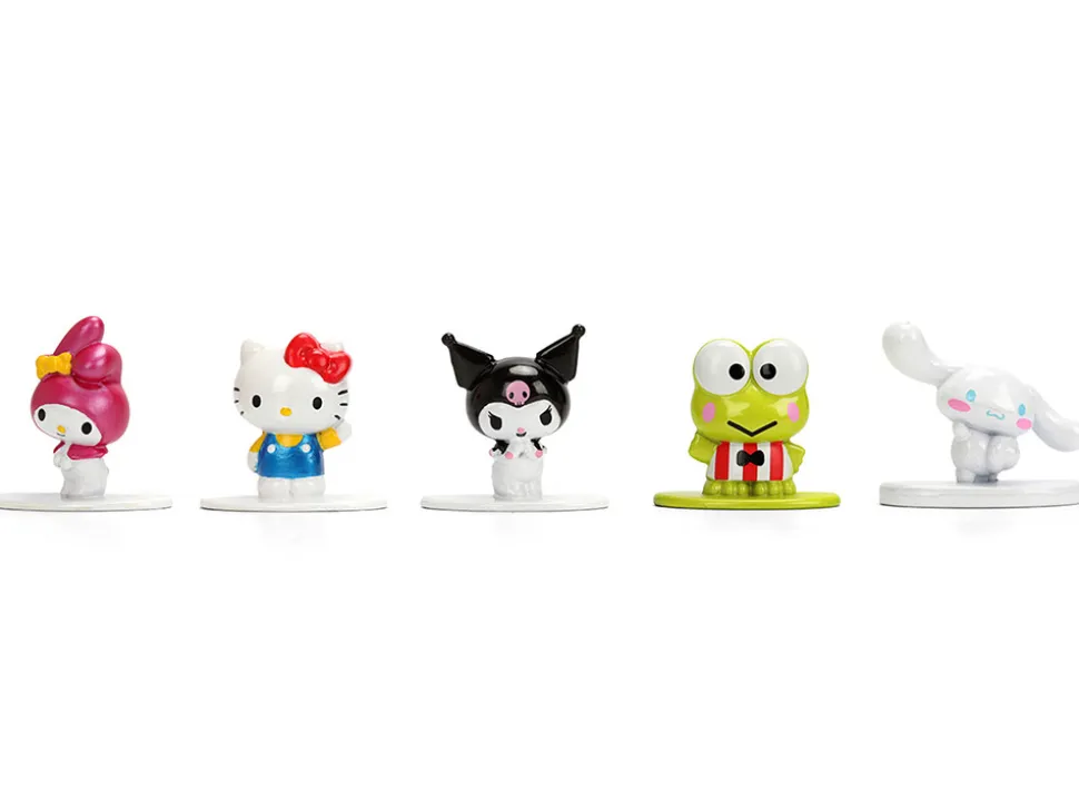 Set of 12 Diecast Figures "Hello Kitty and Friends" Franchise "Nano Metalfigs" Series Diecast models by Jada