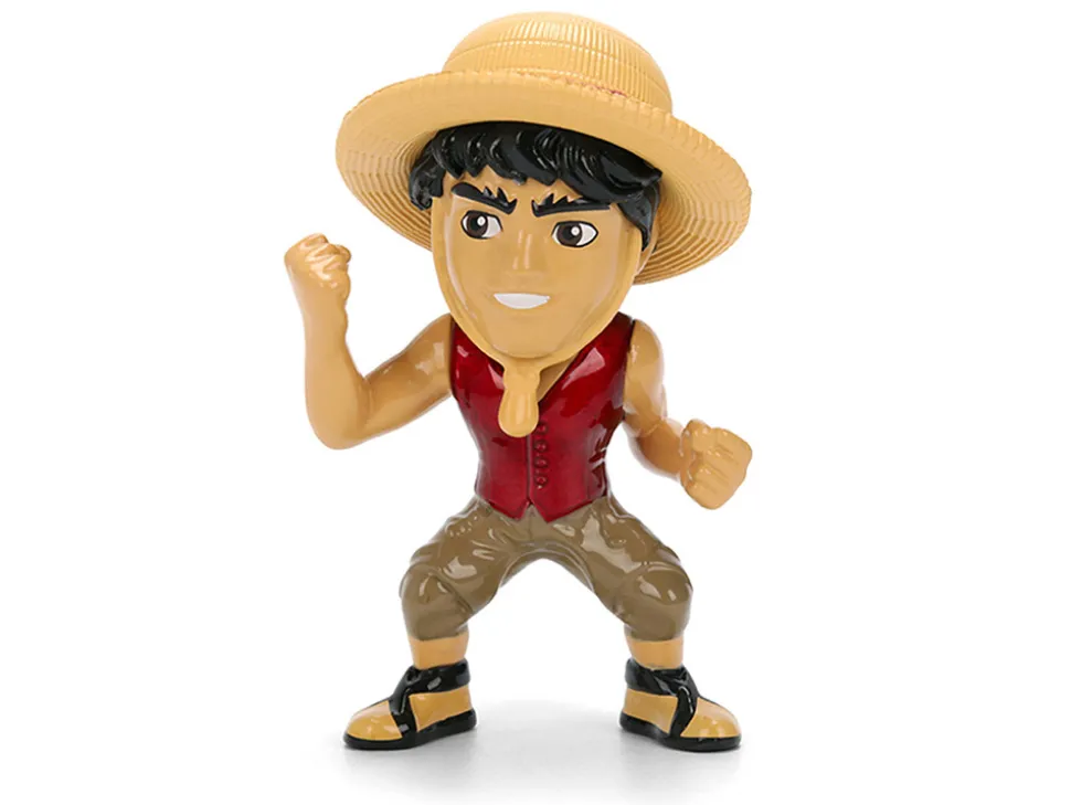 Set of 4 Diecast Figures "One Piece" (2023-Current) TV Series "Metalfigs" Series Diecast models by Jada