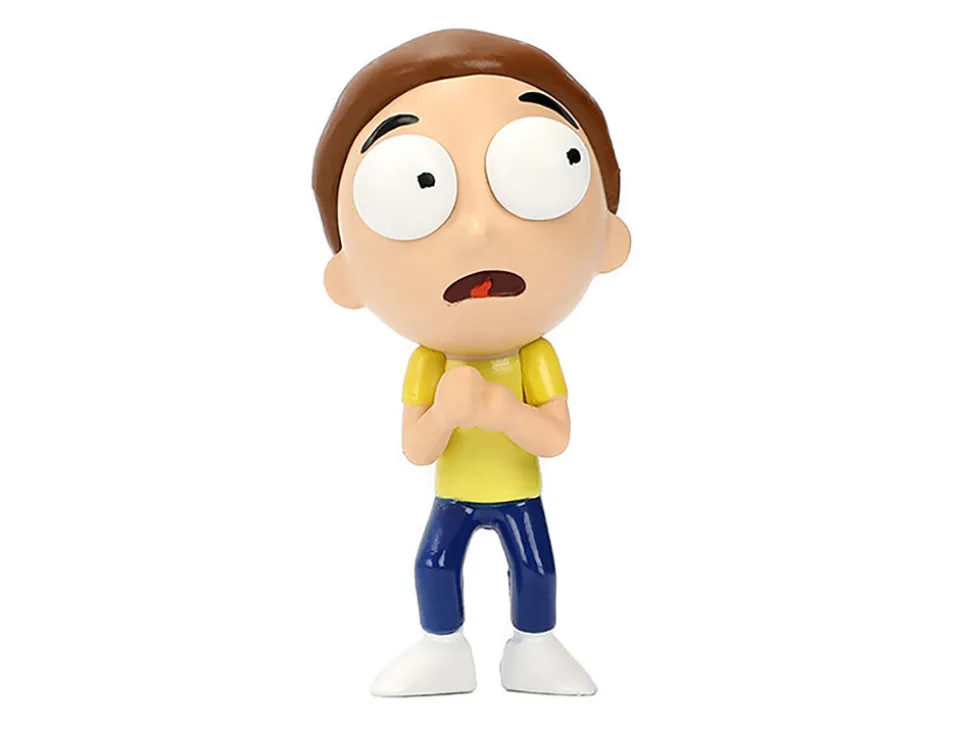 Set of 4 Diecast Figures "Rick and Morty" (2013-Current) TV Series "Metalfigs" Series Diecast Models by Jada