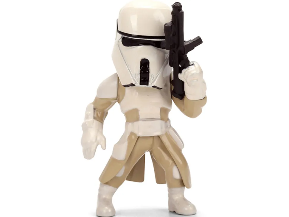 Set of 4 Diecast Figures "Star Wars: The Mandalorian & Grogu" (2026) Movie "Metalfigs" Series Diecast Models by Jada