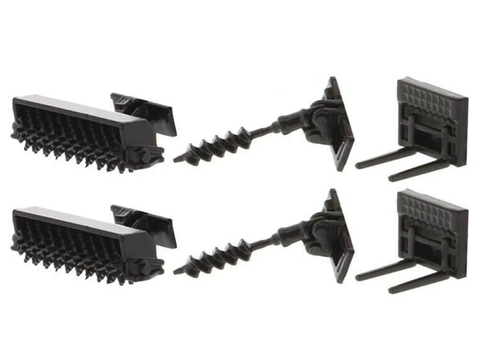 Set of 2 pieces CAT Caterpillar 272D2 Skid Steer Loader CAT Caterpillar 297D2 Compact Track Loader Accessories 1/64 Diecast Models Diecast Masters 85693