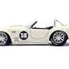 1965 Shelby Cobra 427 S/C #58 Cream Bigtime Muscle 1/24 Diecast Model Car Jada 31864