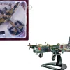 Short Stirling Mk.III Aircraft "Jolly Roger, No. 199 Squadron, 100 Group" (1943) British Royal Air Force "Planes of World War II" Series 1/144 Diecast Model Airplane by Luppa