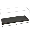 Showcase Acrylic Display Case with Black Synthetic Leather Base Mijo Exclusives 1/18 Scale Models MJ35015L