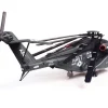 Sikorsky MH-53E Sea Dragon Helicopter "United States Navy, Blackhawks, Tail Number 06" Dark Gray 1/72 Diecast Model by Panzerkampf