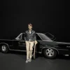Skateboarder Figurine III for 1/24 Scale Models American Diorama 38342