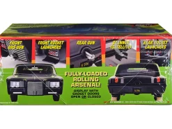 Skill 2 Model Kit Black Beauty The Green Hornet 1966 1967 TV Series with Green Hornet and Kato Figures 1/25 Scale Model AMT AMT1271