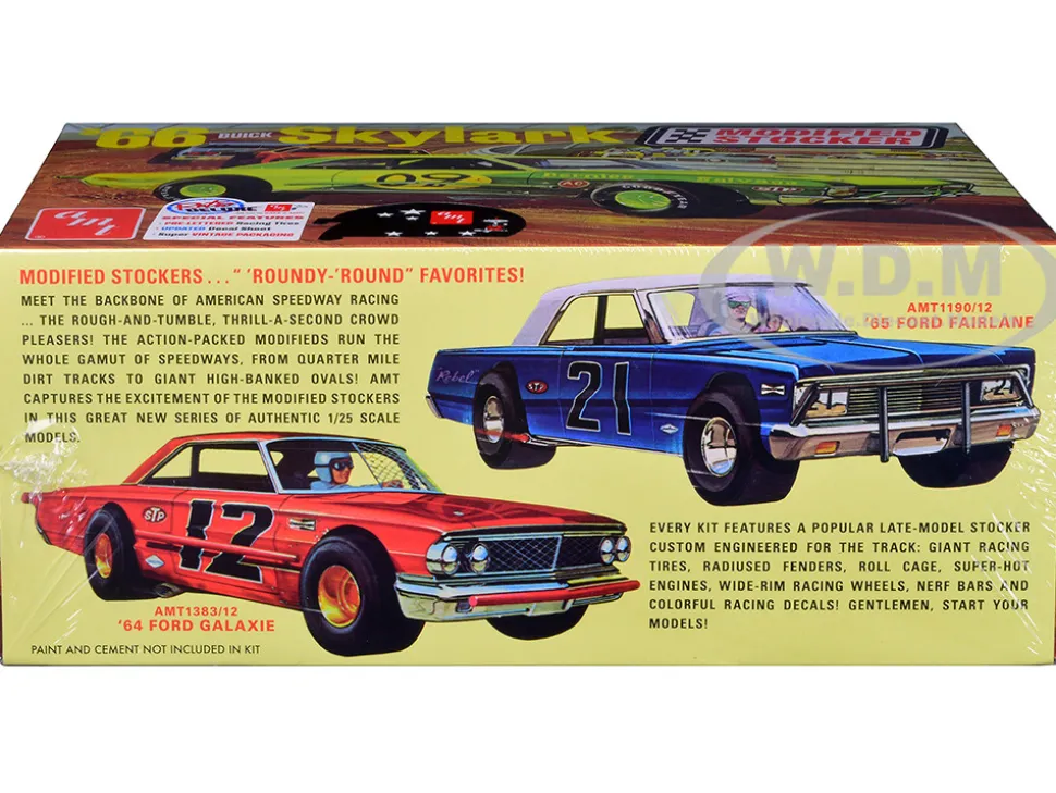 Skill 2 Model Kit 1966 Buick Skylark Modified Stocker 1/25 Scale Model AMT AMT1398