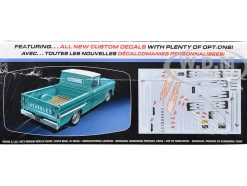 Skill 2 Model Kit 1960 Chevrolet Apache Pickup Truck