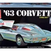 Skill 2 Model Kit 1963 Chevrolet Corvette Stingray 1/25 Scale Model AMT AMT861