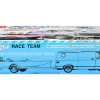 Skill 2 Model Kit Chevrolet Custom Van Drag/Ski Boat Trailer Aqua Rod Race Team 1/25 Scale Model AMT AMT1338Skill 2 Model Kit Chevrolet Custom Van Drag/Ski Boat Trailer Aqua Rod Race Team 1/25 Scale Model AMT AMT1338