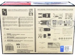 Skill 2 Model Kit 1958 Chevrolet Impala Ala-Impala 3-in-1 Kit 1/25 Scale Model AMT AMT1301