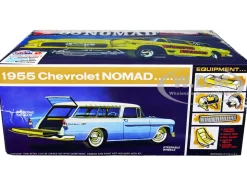 Skill 2 Model Kit 1955 Chevrolet Nomad 3 in 1 Kit Trophy Series 1/25 Scale Model AMT AMT1297