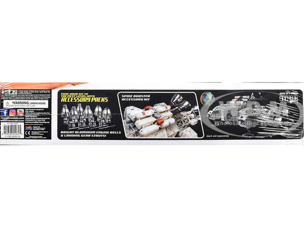 Skill 2 Model Kit Eagle 2 Laboratory Pod "Space: 1999" (1975-1977) TV Series 1/48 Scale Model by MPC