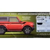 Skill 2 Model Kit 2023 Ford Bronco Outer Banks 1/25 Scale Model by AMT