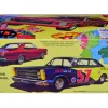 Skill 2 Model Kit 1966 Ford Galaxie 500 Hardtop Sweet Bippy 4 in 1 Kit 1/25 Scale Model AMT AMT1393