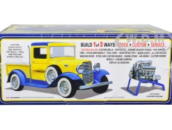 Skill 2 Model Kit 1934 Ford Pickup Truck Sunoco 3 in 1 Kit 1/25 Scale Model AMT AMT1289