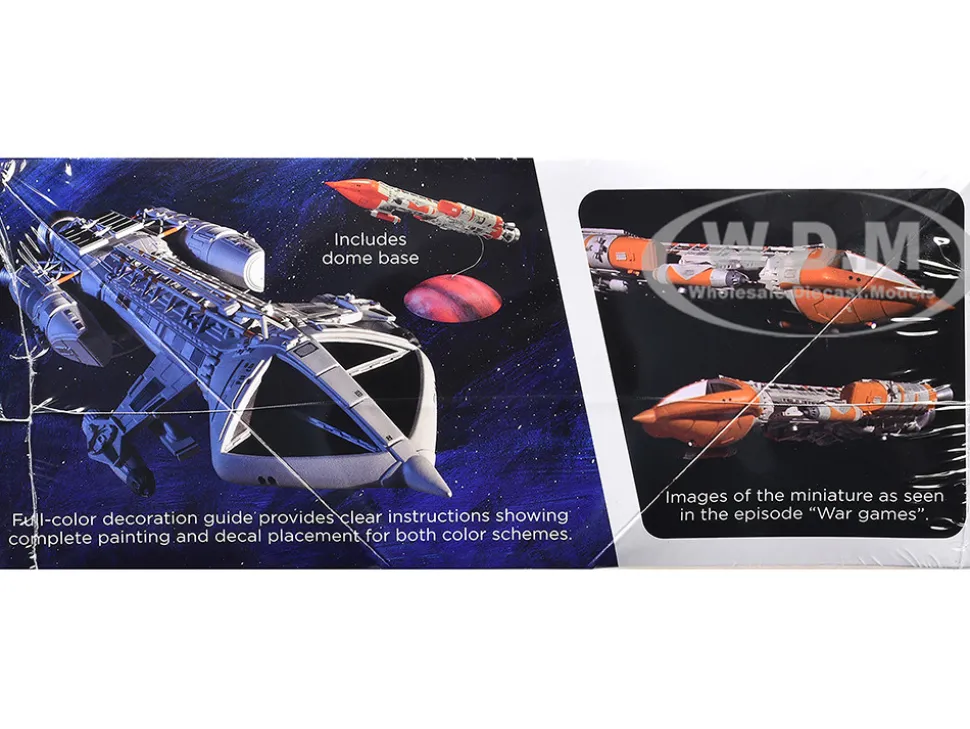 Skill 2 Model Kit Hawk Mark IX Spacecraft "Space: 1999" (1975-1977) TV Series 1/72 Scale Model by MPC