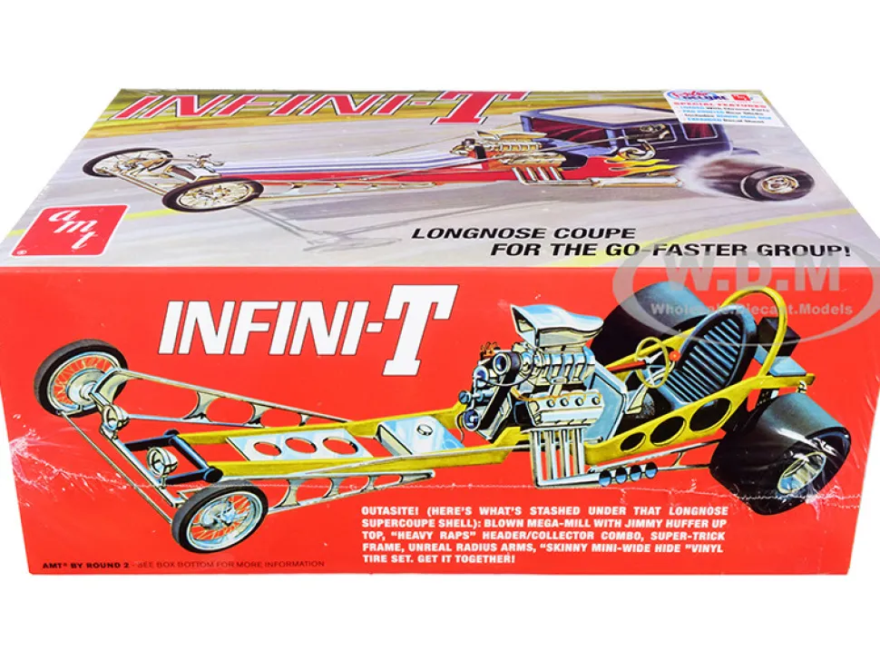 Skill 2 Model Kit Infini-T Custom Dragster 1/25 Scale Model AMT AMT1258