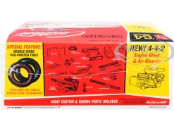 Skill 2 Model Kit 1964 Oldsmobile Cutlass 442 Hardtop 3-in-1 Kit 1/25 Scale Model AMT AMT1066